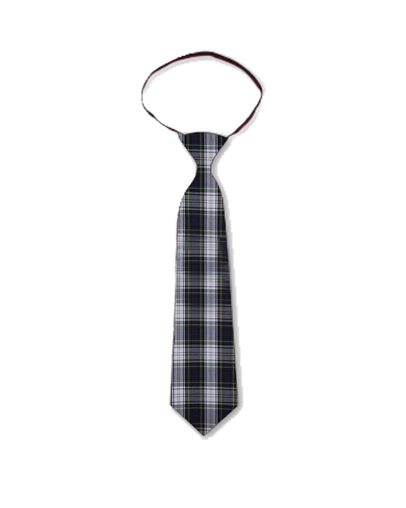 EE DEE TRIM 12" READY MADE TIE Plaid 80