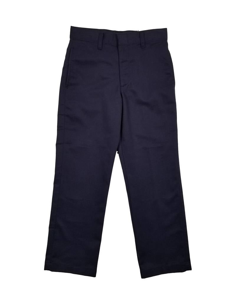 Elder Manufacturing Co. Inc. BOY/MENS FLAT FRONT PANTS NAVY 2