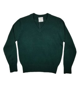 Elder Manufacturing Co. Inc. V/NECK PULLOVER SWEATER GREEN C