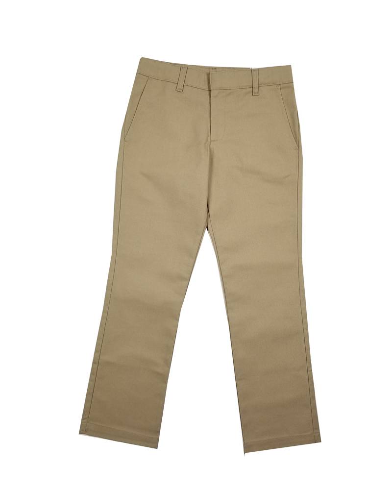 Elder Manufacturing Co. Inc. GIRLS/LADIES FLAT FRONT PANTS KHAKI 2