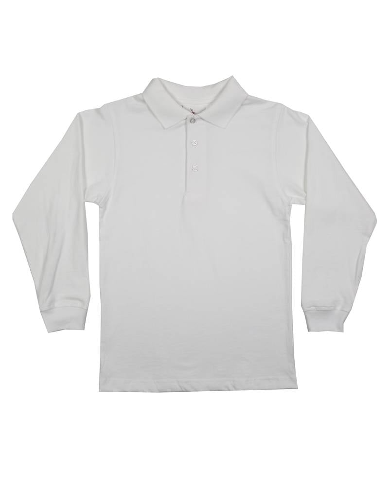 Elder Manufacturing Co. Inc. LONG SLEEVE JERSEY KNIT SHIRT WHITE G