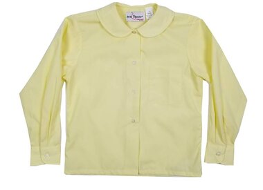 GIRL/LADIES LS ROUND COLLAR BLOUSE