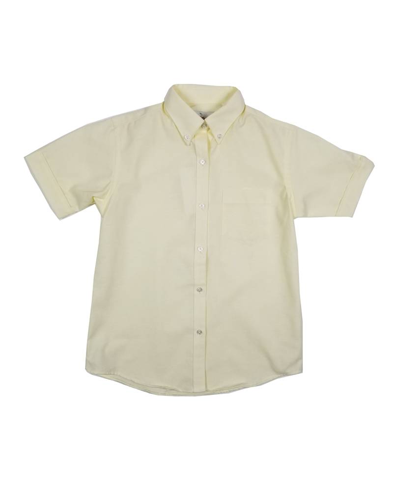 Elder Manufacturing Co. Inc. GIRLS/LADIES SS YELLOW OXFORD BLOUSE 2