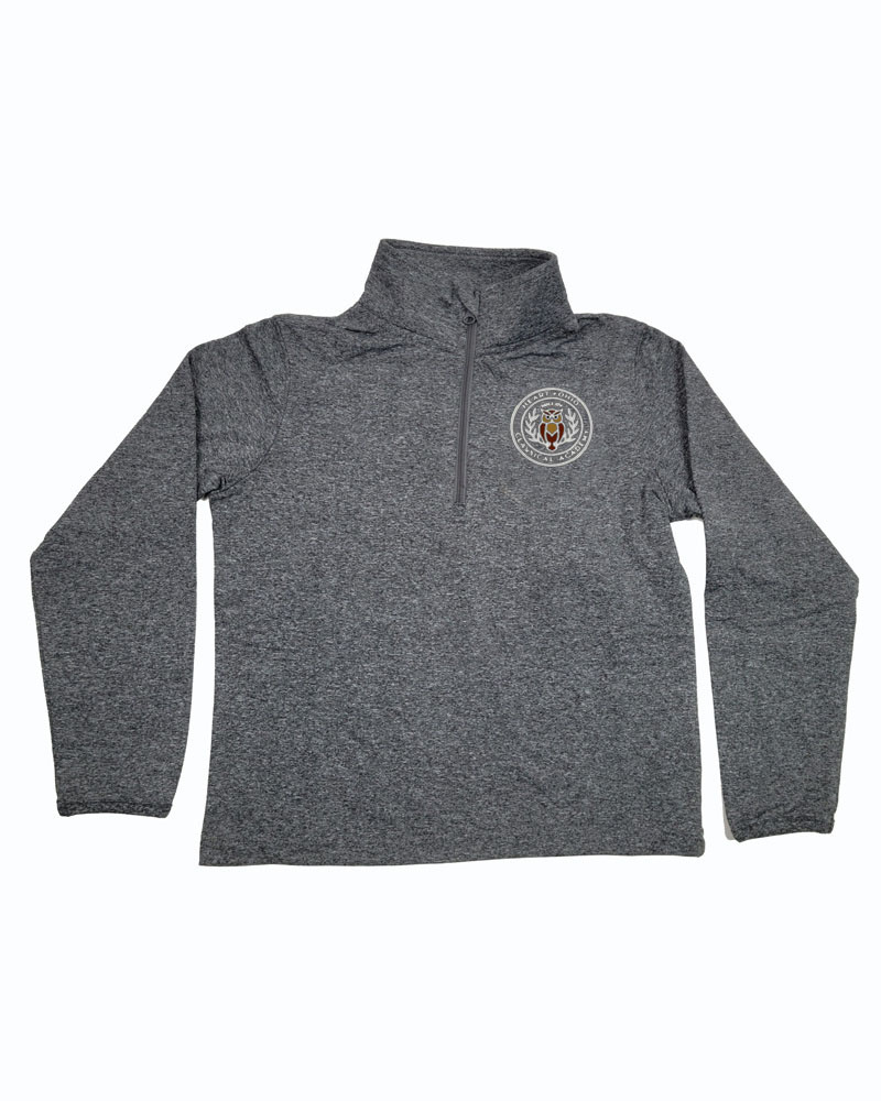 Holloway Sportswear HEART OF OHIO 1/4 ZIP DRY FIT PULLOVER