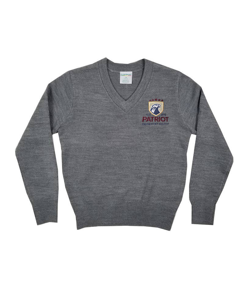 Elder Manufacturing Co. Inc. PATRIOT PREP  V-NECK PULLOVER SWEATER