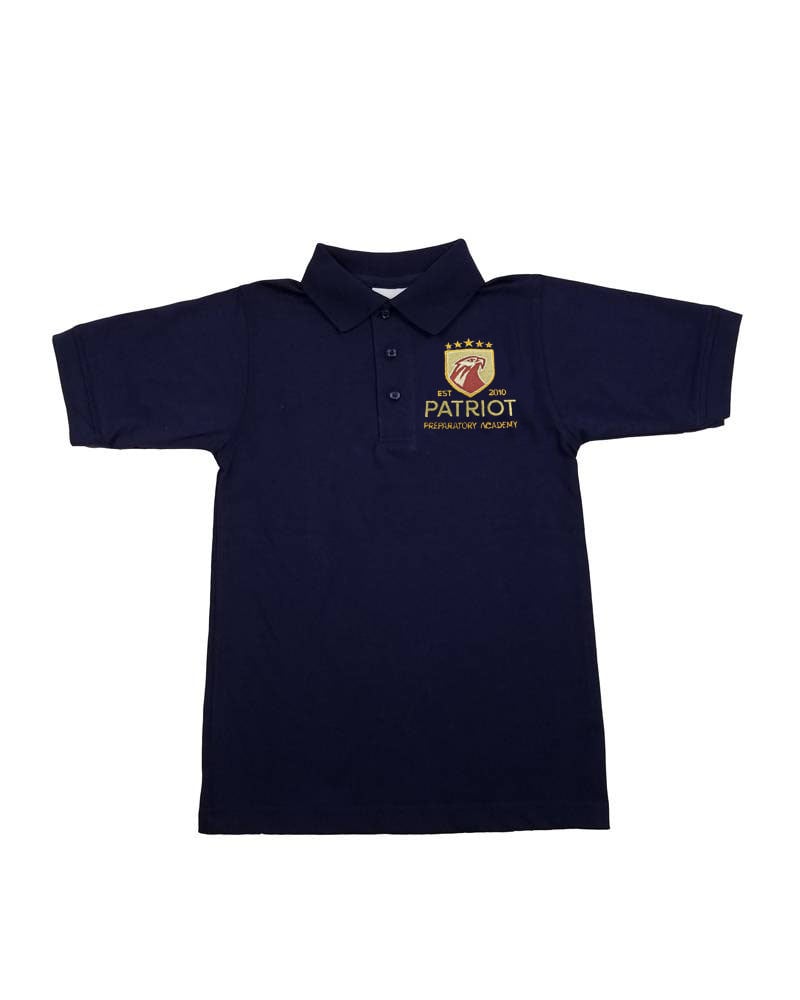 Elder Manufacturing Co. Inc. PATRIOT PREPARATORY ACADEMY  SS POLO SHIRT