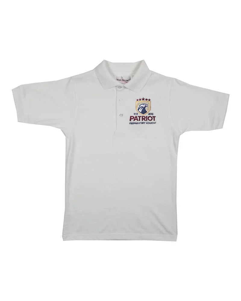 Elder Manufacturing Co. Inc. PATRIOT PREPARATORY ACADEMY  SS POLO SHIRT