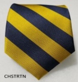 EE DEE TRIM CHESTERTON BLUE/YELLOW STRIPE TIE