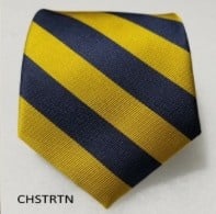 EE DEE TRIM CHESTERTON BLUE/YELLOW STRIPE TIE
