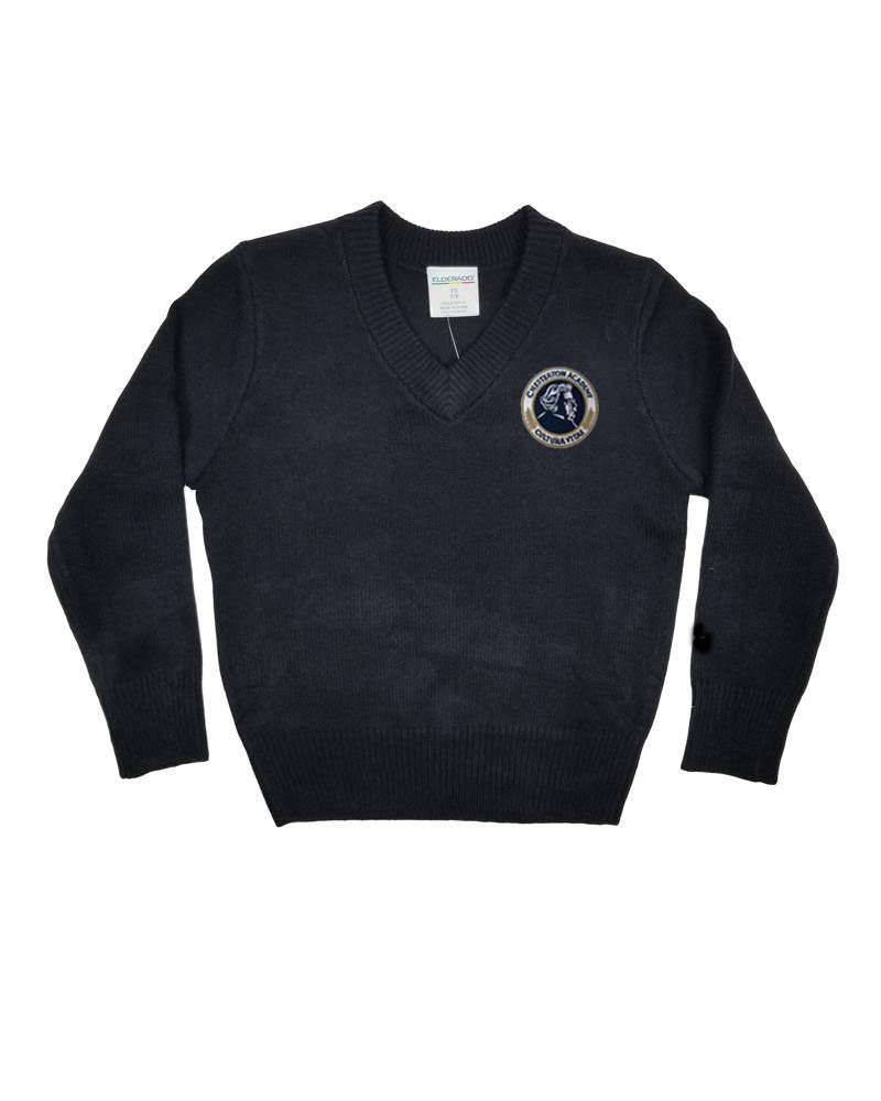 Elder Manufacturing Co. Inc. CHESTERTON ACADEMY V-NECK PULLOVER SWEATER