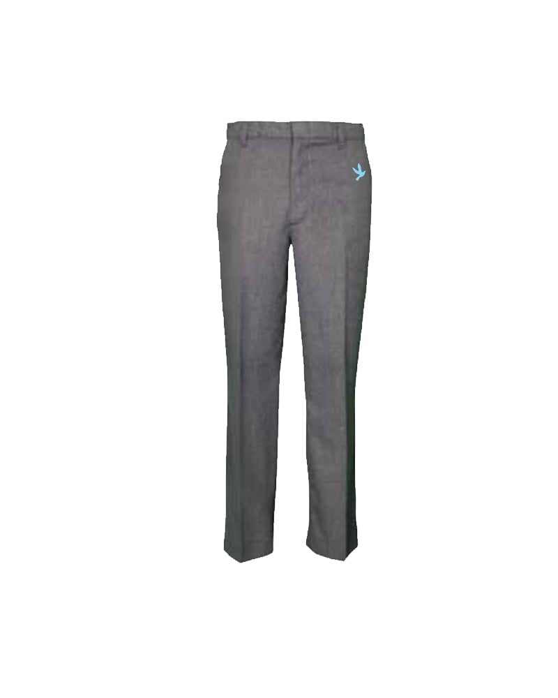 Elder Manufacturing Co. Inc. CRISTO REY BOY/MENS FLAT FRONT PANTS Charcoal Grey