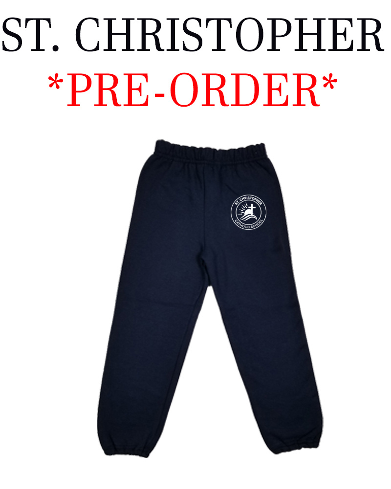 POWELL PRINT ST. CHRISTOPHER ELASTIC BOTTOM SWEATPANT GRANDVIEW