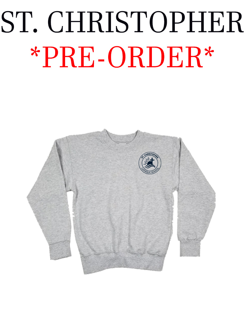 Heritage Sportswear ST. CHRISTOPHER GYM SWEATSHIRT GRANDVIEW