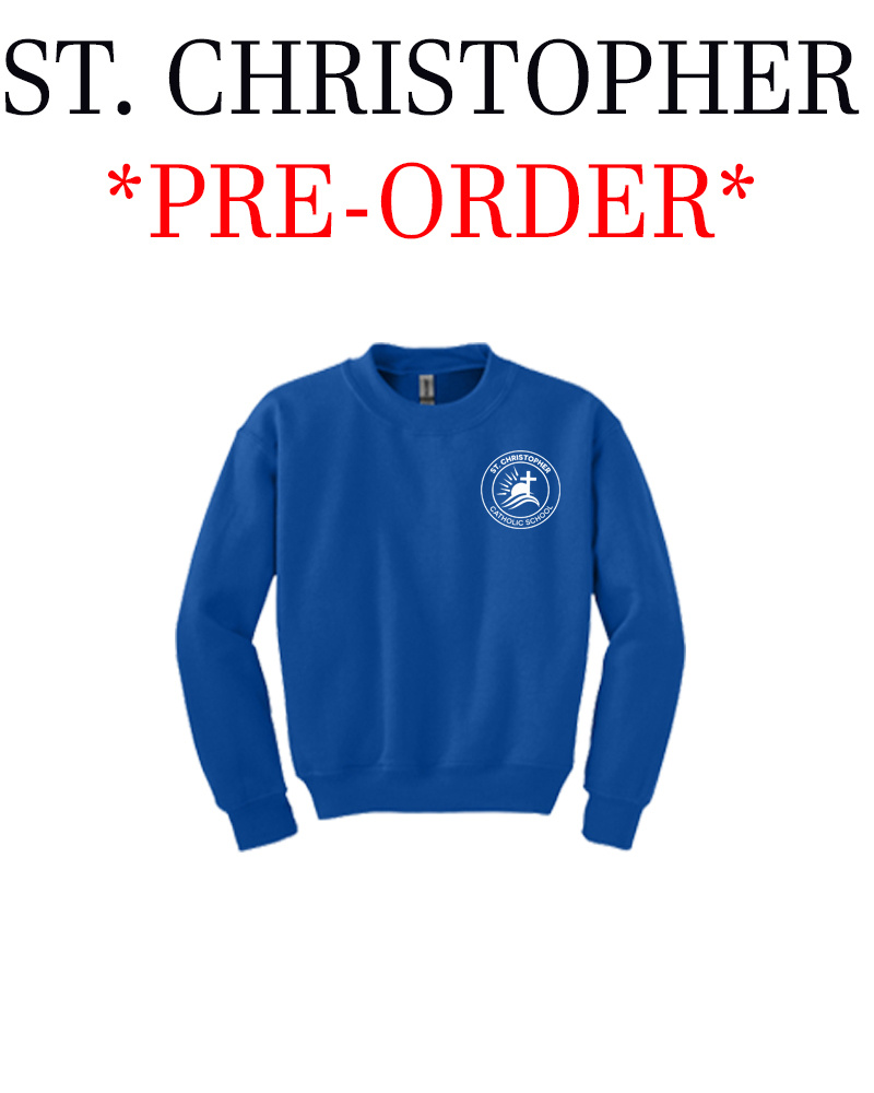 Heritage Sportswear ST. CHRISTOPHER KINDERGARTEN SWEATSHIRT GRANDVIEW