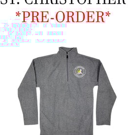 Elder Manufacturing Co. Inc. ST. CHRISTOPHER CATHOLIC 1/4 ZIP  FLEECE GRANDVIEW