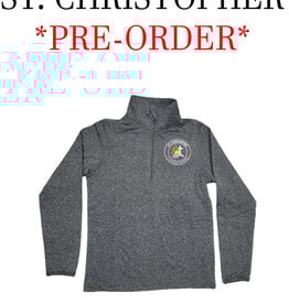 Elder Manufacturing Co. Inc. ST. CHRISTOPHER YOUTH/ADULT 1/4 ZIP DRY FIT PULLOVER GRANDVIEW