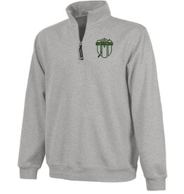 Charles River Apparel ST. MICHAEL FINDLAY 1/4 ZIP SWEATSHIRT