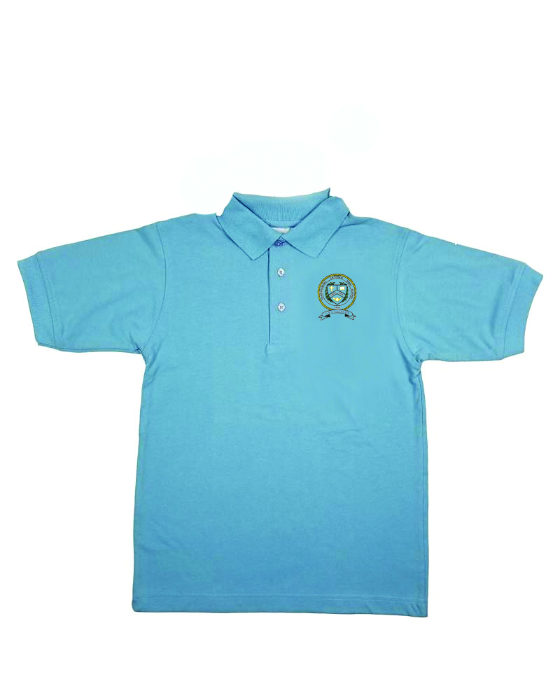 Elder Manufacturing Co. Inc. PARKERSBURG CREST LOGO JERSEY SS POLO SHIRT