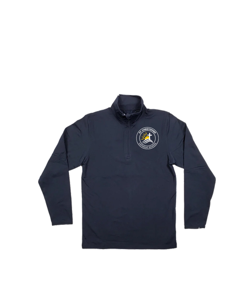 Elder Manufacturing Co. Inc. ST. CHRISTOPHER YOUTH/ADULT 1/4 ZIP DRY FIT PULLOVER GRANDVIEW