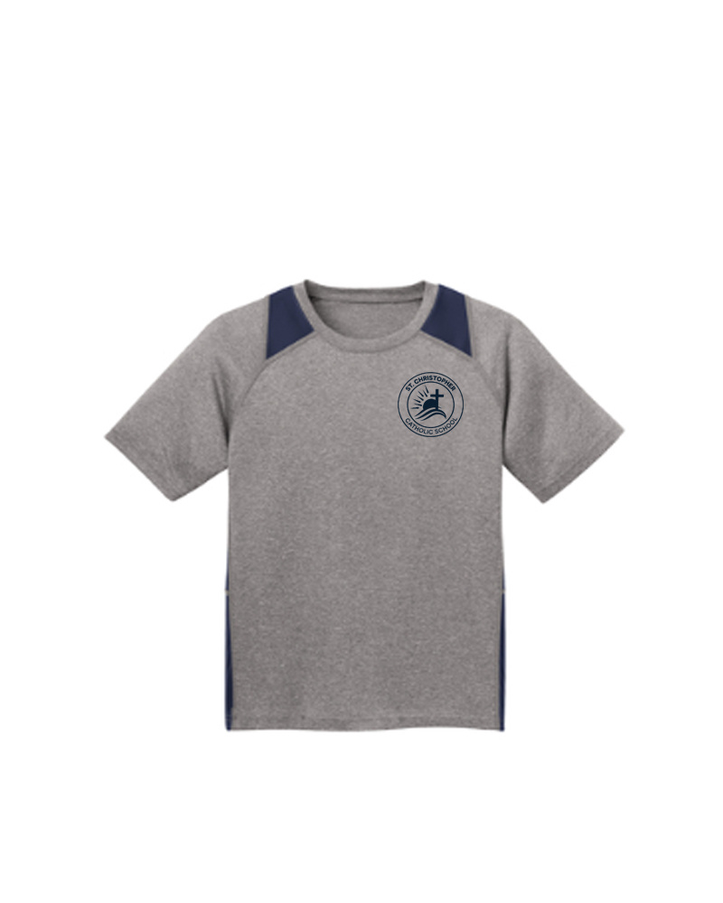 SanMar ST. CHRISTOPHER DRY FIT GYM T-SHIRT GRANDVIEW