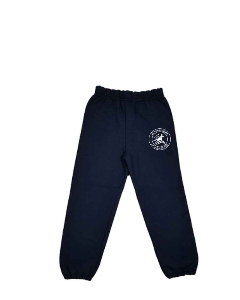 POWELL PRINT ST. CHRISTOPHER ELASTIC BOTTOM SWEATPANT GRANDVIEW