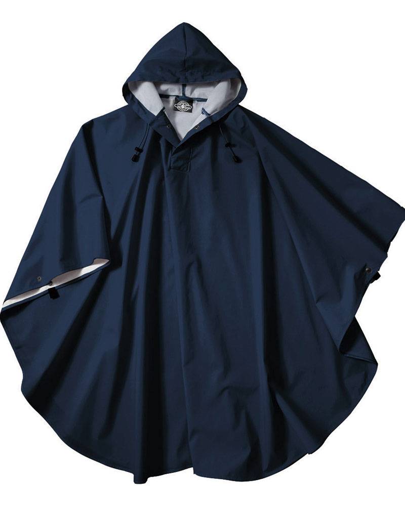 Charles River Apparel RAIN PONCHO WITH LOGO