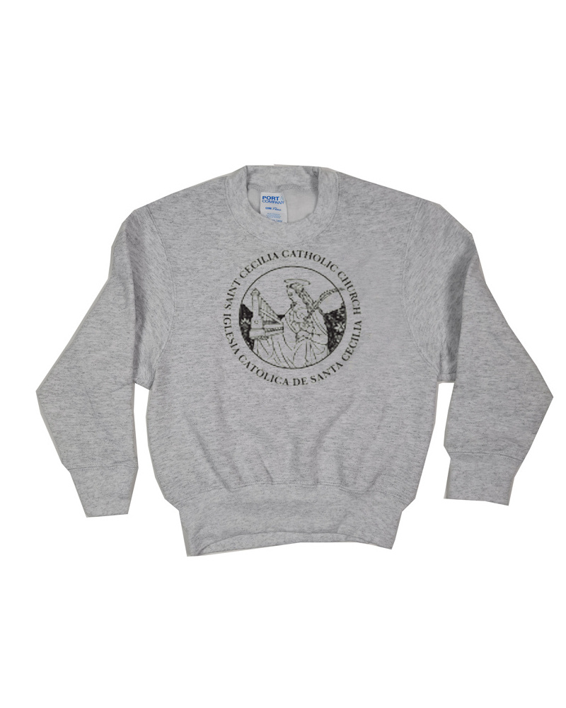 SanMar New Logo ST. CECILIA GYM SWEATSHIRT