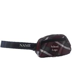 EE DEE TRIM PLAIN FANNY PACK PLAID 54