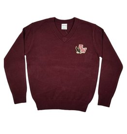 School Apparel, Inc. B. WATTERSON V-NECK PULLOVER