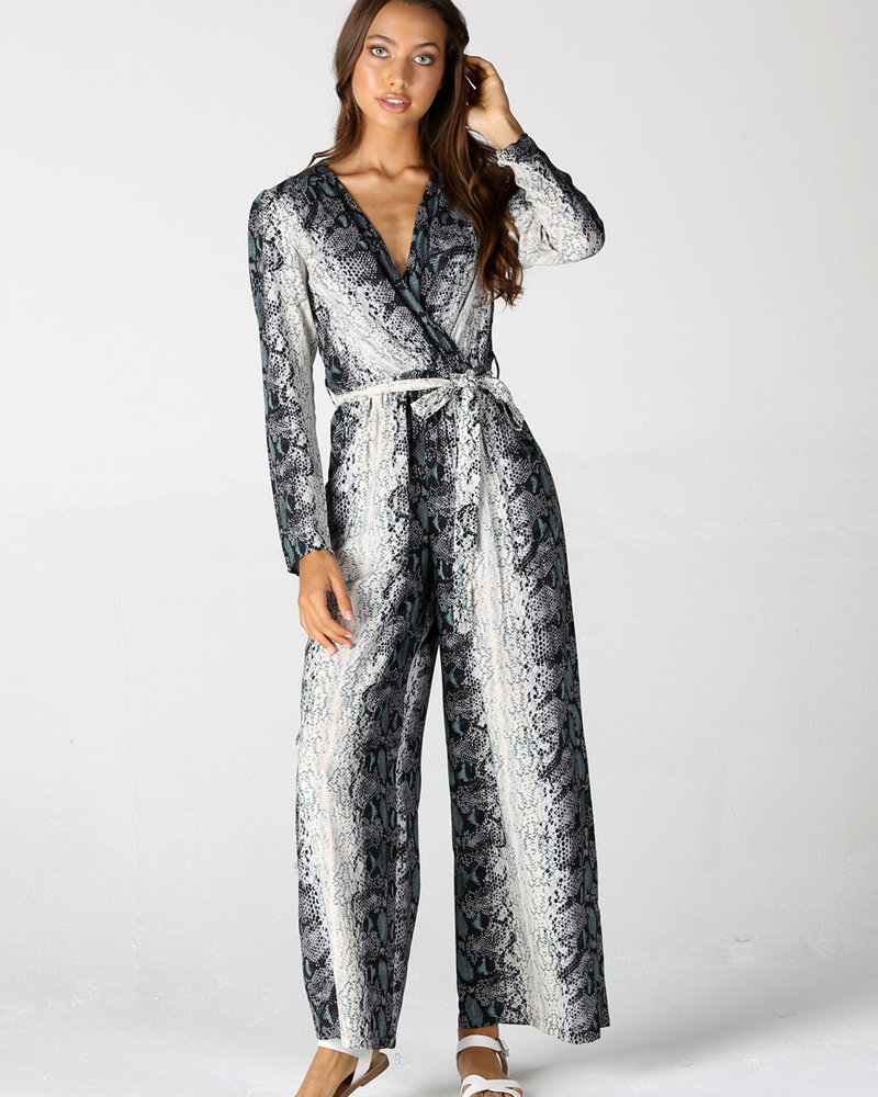 Angie Long Sleeved Jumpsuit (B5763)