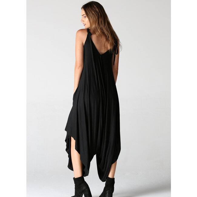 Angie Angie V-neck Knit Harem Jumpsuit (X5099)