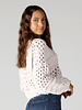 Angie Chenille Holey Knit Pullover (XHC73)