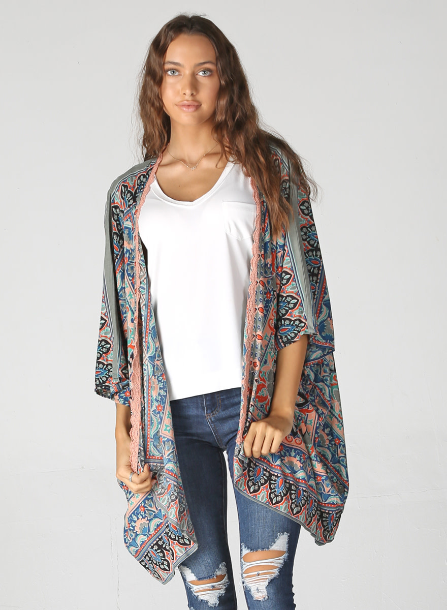 angie kimono cardigan