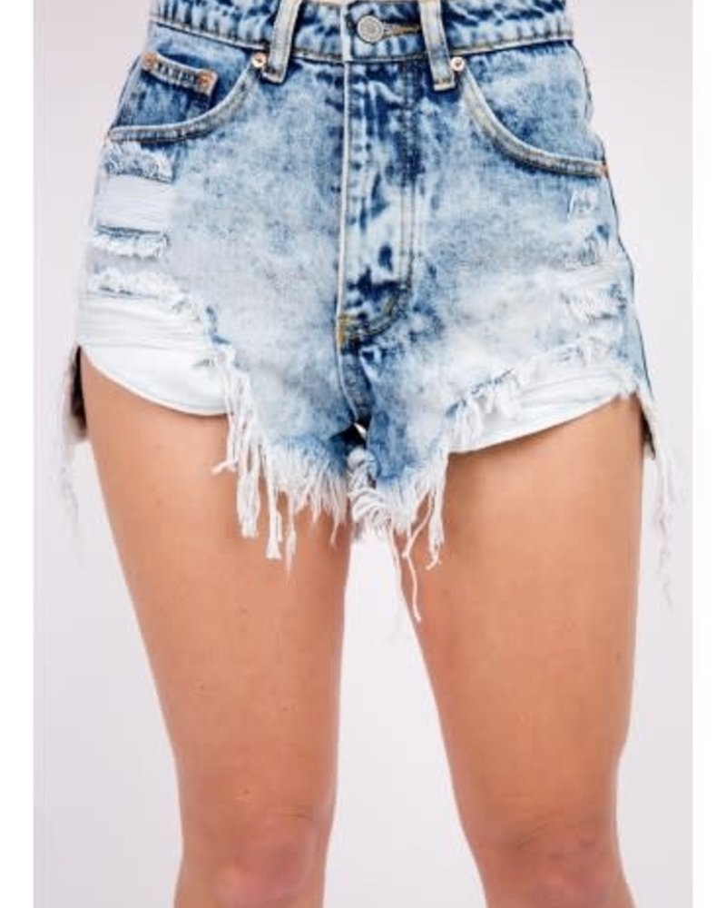 signature 8 denim shorts