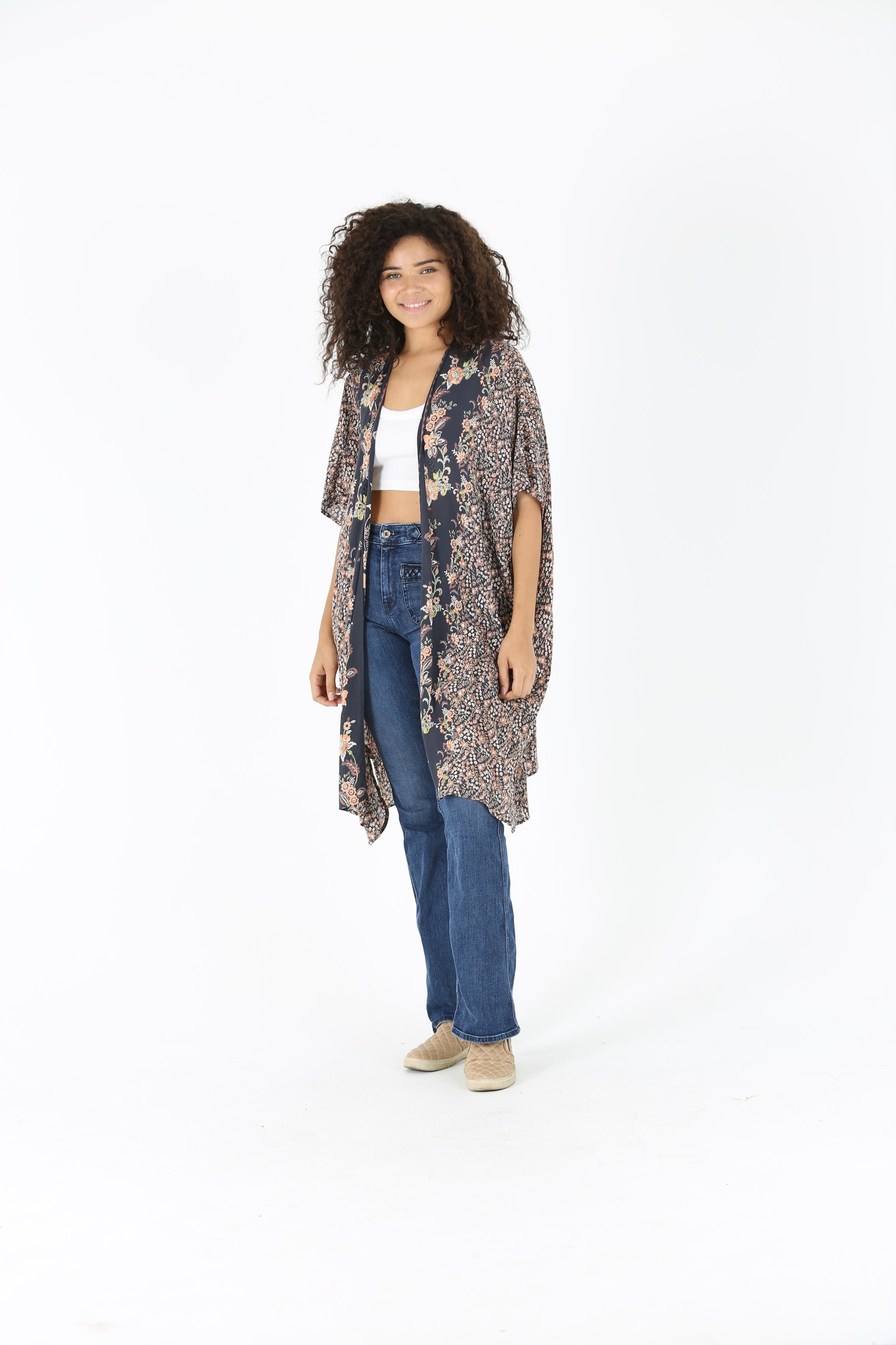 Angie Light Weight Kimono Duster - Creations Boutique