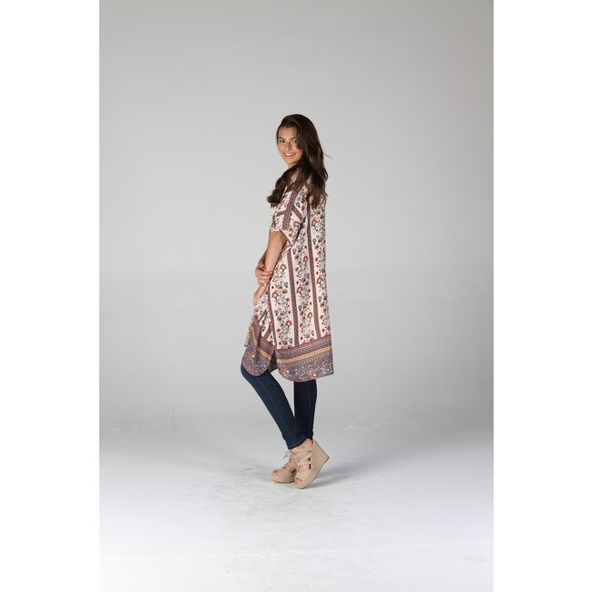 Angie Angie Light Weight Kimono Duster (P2Q23)
