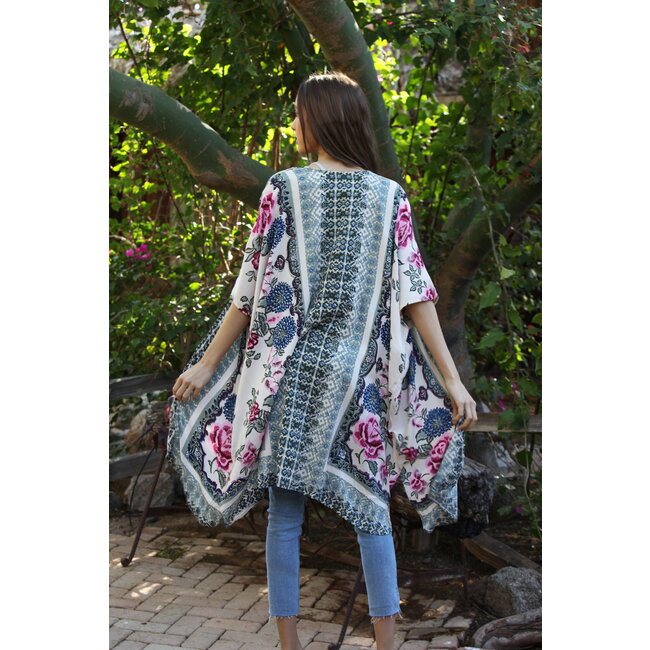 Angie Angie Light Weight Kimono Duster (P2Q23)