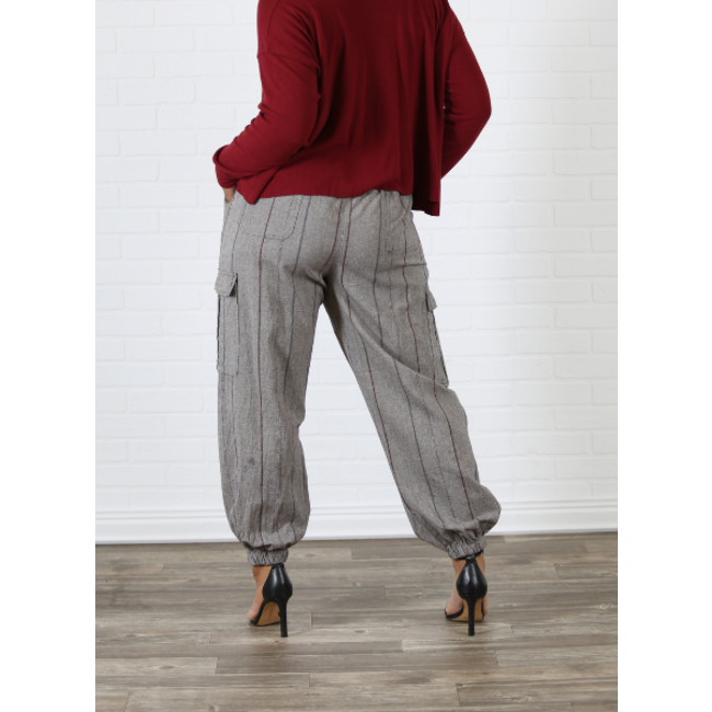 Angie Angie Pant w/Side Pocket & Cuff (29R36)