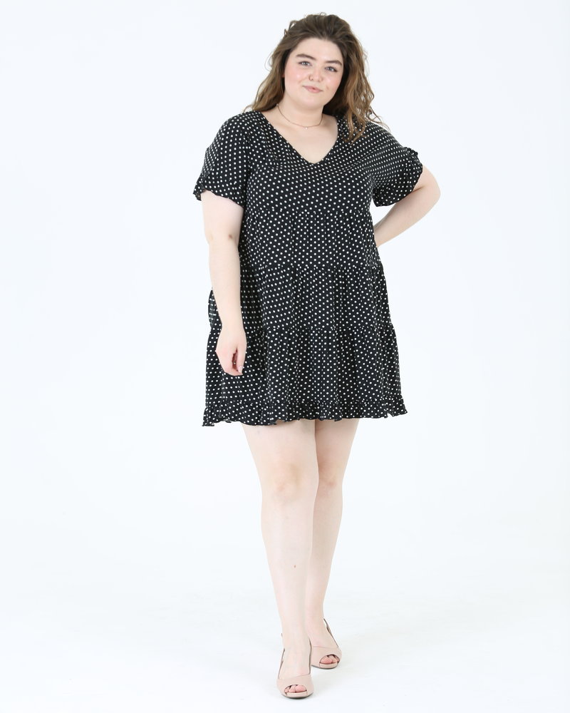 Angie Knit Tiered Dress (X9Y32)