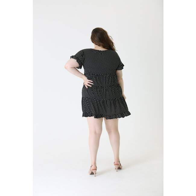 Angie Angie Knit Tiered Dress (X9Y32)