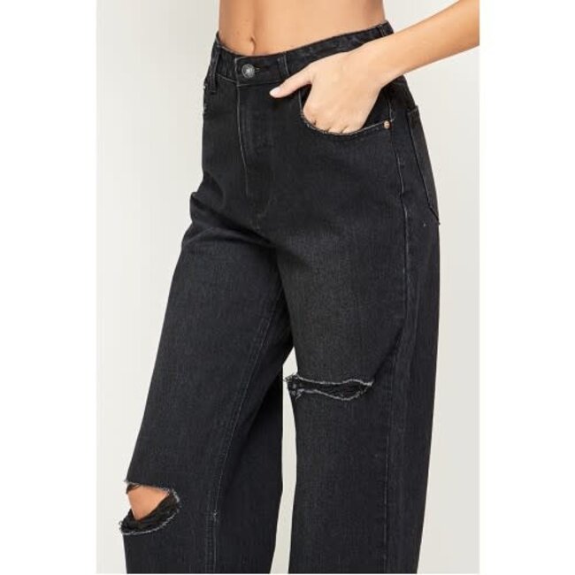 Signature 8 Signature 8 Slash Detail Denim Jeans (S80123B)