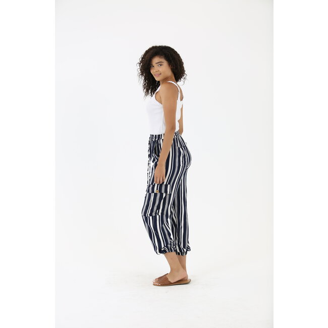 Angie Angie Pant w/Side Pocket & Elastic Ankle Cuff (25R36)