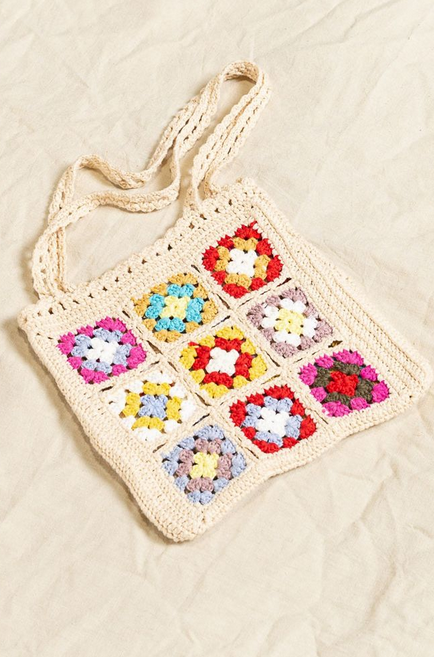 Amazon.com: HISHUJUN Crochet Chunky Flower Bag Handmade Bag for Women Crochet  Purse Shoulder Bag : Handmade Products
