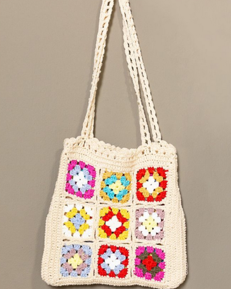 POL Crochet Flower Bag (BAG182)