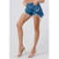 Signature 8 Signature 8 High Waisted Destroyed Shorts (S80141)