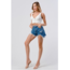 Signature 8 Signature 8 High Waisted Destroyed Shorts (S80141)