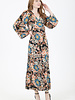 Angie Maxi Floral Cutout Dress (F4G56)