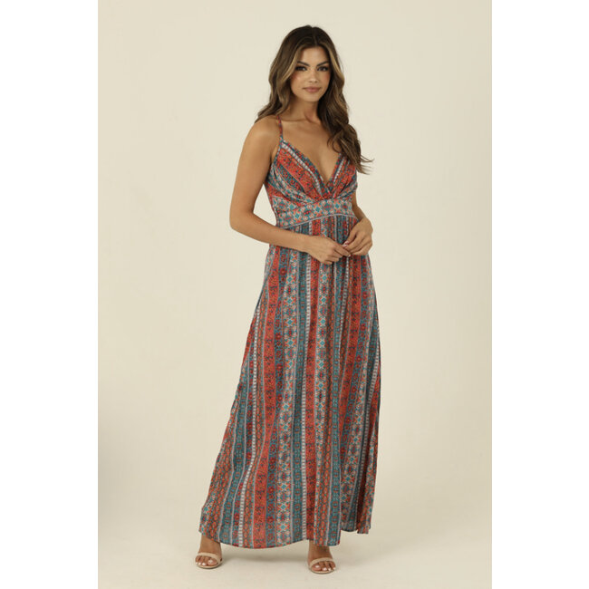 Angie Angie Maxi Dress w/ Surplus Top (B4Y27)