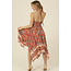 Angie VNeck Halter Maxi Dress(C4888)