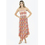 Angie Smocked Angled Hem Dress (F4E04)